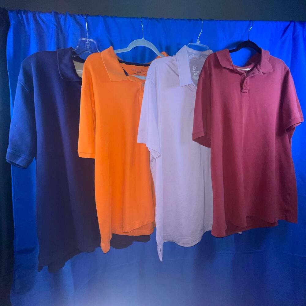 Lot‎ of 4 Men's Polo Shirts Size XL